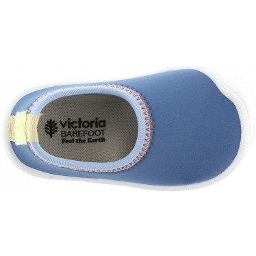 Barfuß-Sportschuhe für Jungen Victoria 1370117 Bosco Neopren JEANS