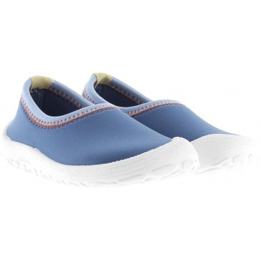 Barfuß-Sportschuhe für Jungen Victoria 1370117 Bosco Neopren JEANS