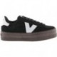 Victoria 1092171 Barcelona Wildleder Damen Sneakers NEGRO