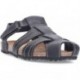 Interbios geschlossen Sandalen NEGRO