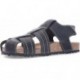 Interbios geschlossen Sandalen NEGRO