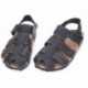 Interbios geschlossen Sandalen NEGRO