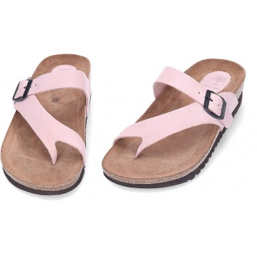 INTERBIOS 7119MM Damensandalen SALMON