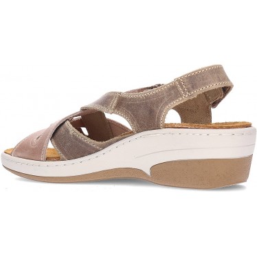 Interbios Zopfsandalen 3017 KAKI_BEIG