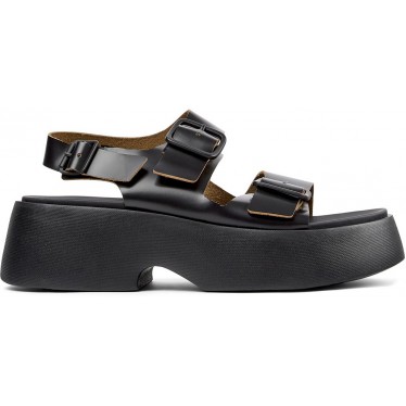 CAMPER Tasha Plateausandalen K201712 NEGRO_001