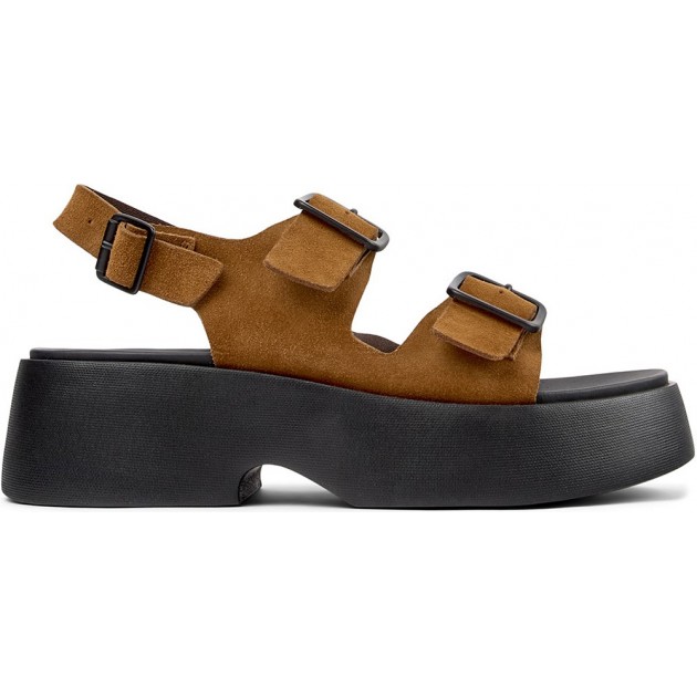 CAMPER Tasha Plateausandalen K201712 MARRON_003 CAMPER Tasha Plateausandalen K201712 MARRON_003