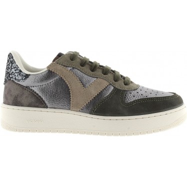 Victoria Sneaker 1258257 Madrid Metallic KAKI