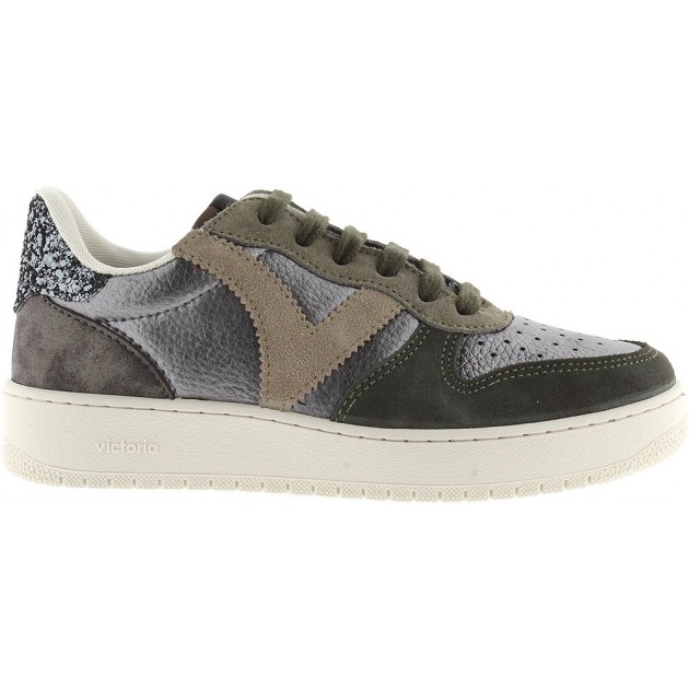 Victoria Sneaker 1258257 Madrid Metallic KAKI Victoria Sneaker 1258257 Madrid Metallic KAKI