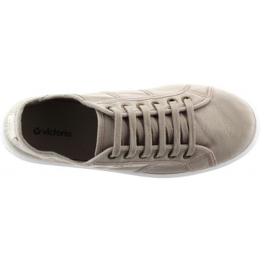 Victoria 1092138 Barcelona Plateau-Sportschuhe BEIGE