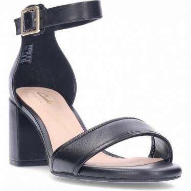 CLARKS EZORIA Sandalen mit Absatz BLACK
