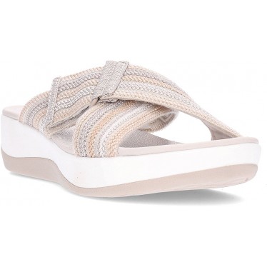 CLARKS ARLA WAVE Damen Sandalen COMBI_BEIGE