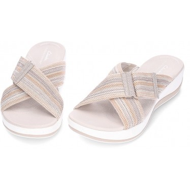 CLARKS ARLA WAVE Damen Sandalen COMBI_BEIGE