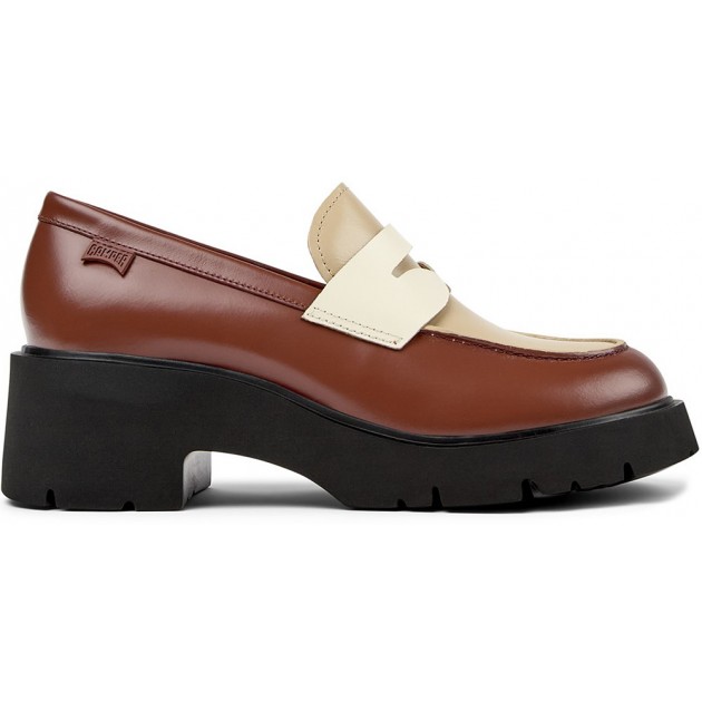 CAMPER Twins K201425 Damen-Loafer MARRON_029 CAMPER Twins K201425 Damen-Loafer MARRON_029