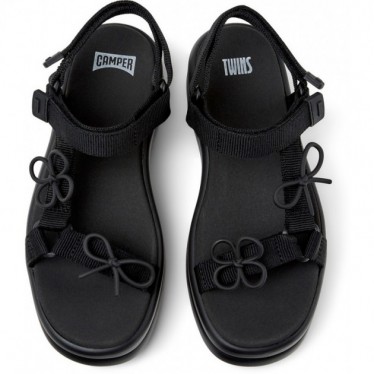 CAMPER Twins Damen Sandalen K201726 NEGRO_005