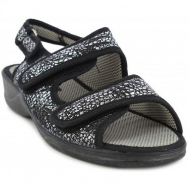 Doctor Cutillas Hausschuhe 21794 Selbsthaftend NEGRO