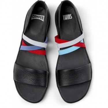 CAMPER Twins K201710 Damen Sandalen NEGRO_001