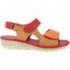 Doctor Cutillas Damensandalen 35322 Selbstklebend ROJO