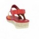 Doctor Cutillas Damensandalen 35322 Selbstklebend ROJO