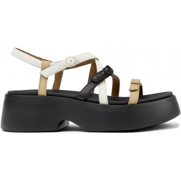 CAMPER Twins Ledersandalen K201713 NEGRO_004