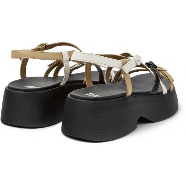 CAMPER Twins Ledersandalen K201713 NEGRO_004