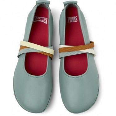 CAMPER Twins K201665 Damen Ballerinas VERDE_008
