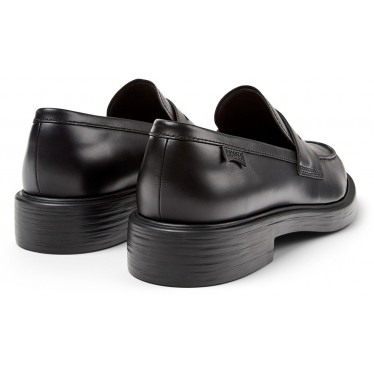 CAMPER Dean K101045 Leder-Loafer im maritimen Stil NEGRO_001