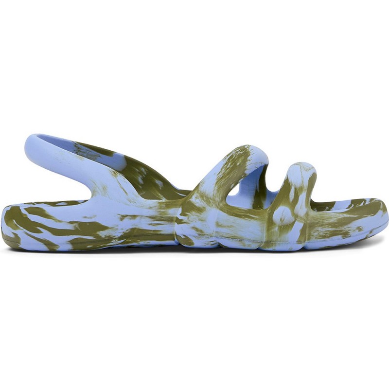CAMPER Kobarah Flat K100957 Herrensandalen AZUL_005