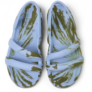 CAMPER Kobarah Flat K100957 Herrensandalen AZUL_005