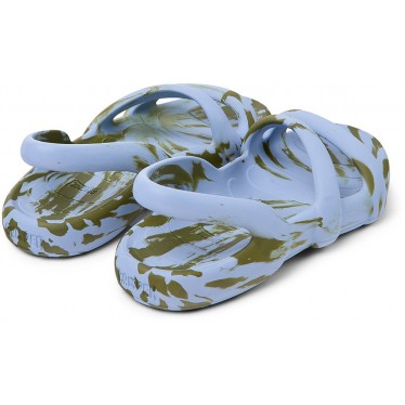 CAMPER Kobarah Flat K100957 Herrensandalen AZUL_005