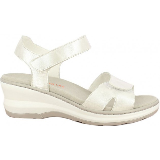 Doctor Cutillas 47511 Selbstklebende Damensandale BLANCO Doctor Cutillas 47511 Selbstklebende Damensandale BLANCO