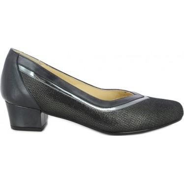 Doctor Cutillas 81196 Metallic-Damenpumps NEGRO