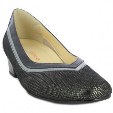 Doctor Cutillas 81196 Metallic-Damenpumps NEGRO