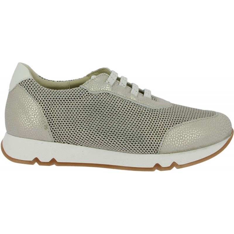Doctor Cutillas 82562 Metallic-Sneaker für Damen CHAMPAGNE