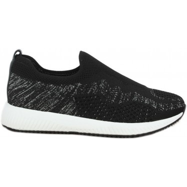 Doctor Cutillas 87303 Damen elastische Schaufel Sportschuhe NEGRO