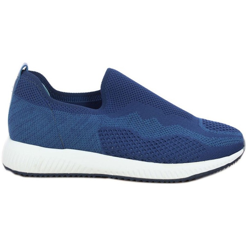 Doctor Cutillas 87303 Damen elastische Schaufel Sportschuhe INDIGO