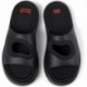 CAMPER Twins K100939 Leder Flip-Flops NEGRO_001
