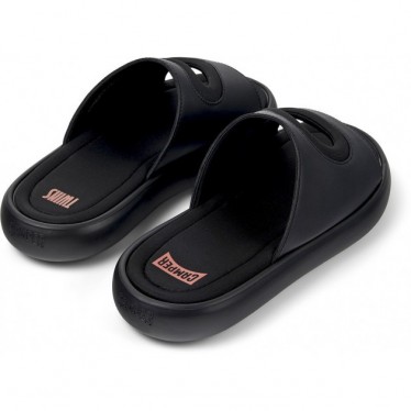 CAMPER Twins K100939 Leder Flip-Flops NEGRO_001