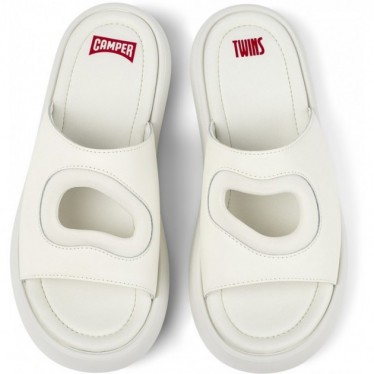 CAMPER Twins K100939 Leder Flip-Flops BLANCO_003