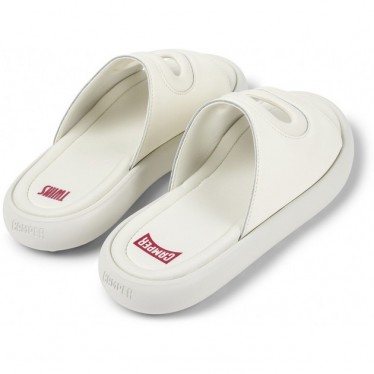 CAMPER Twins K100939 Leder Flip-Flops BLANCO_003