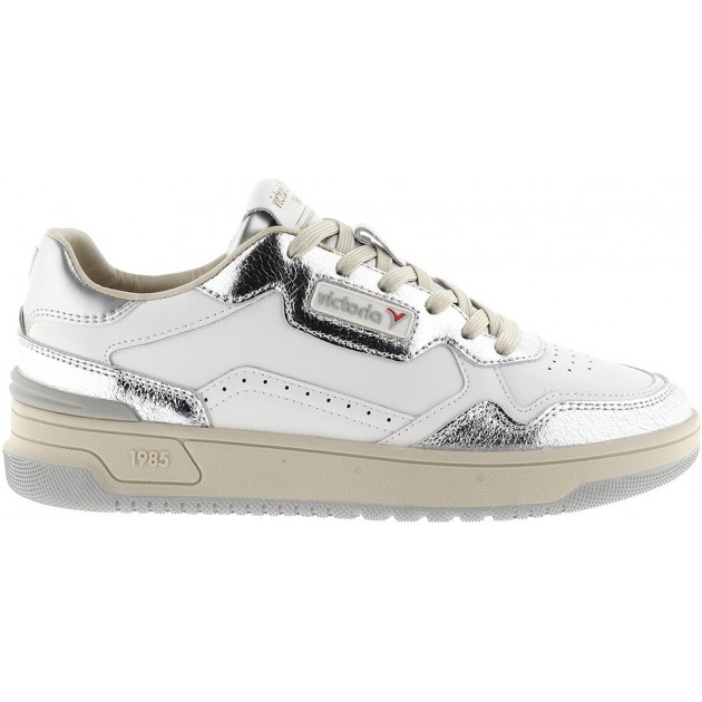 Victoria 8800121 Metal Crack C80 Damen Sneaker PLATA Victoria 8800121 Metal Crack C80 Damen Sneaker PLATA