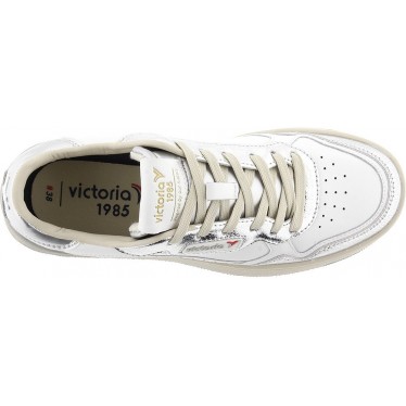 Victoria 8800121 Metal Crack C80 Damen Sneaker PLATA