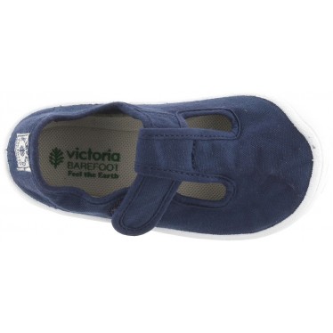Respektvolle Sandale VICTORIA BAREFOOT BOSCO 1370108 MARINO