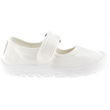 Respektvolle Mary Janes VICTORIA BAREFOOT BOSCO 1370109 BLANCO