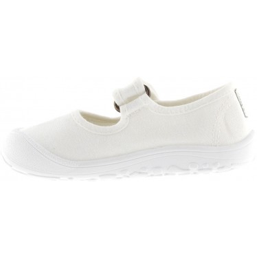 Respektvolle Mary Janes VICTORIA BAREFOOT BOSCO 1370109 BLANCO