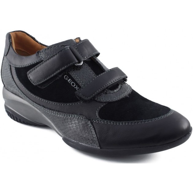 GEOX Frauensport Kletthaken NEGRO