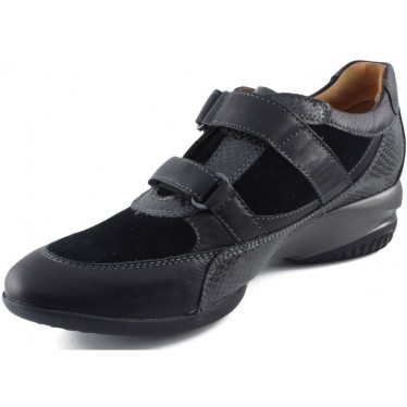GEOX Frauensport Kletthaken  NEGRO