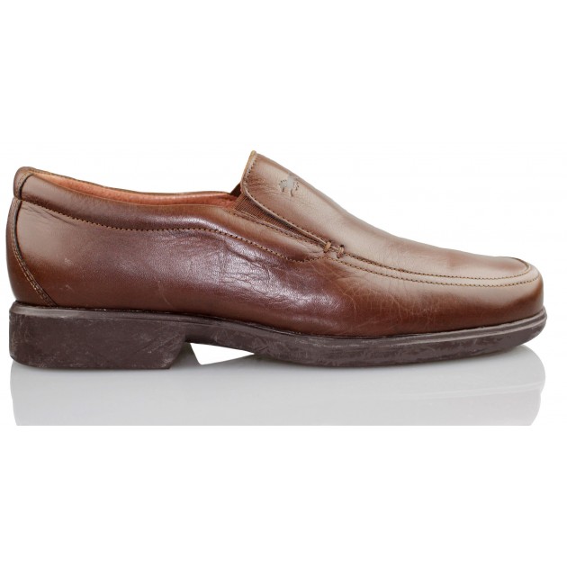 TROTTERS komfortable Mokassin Menschen MARRON