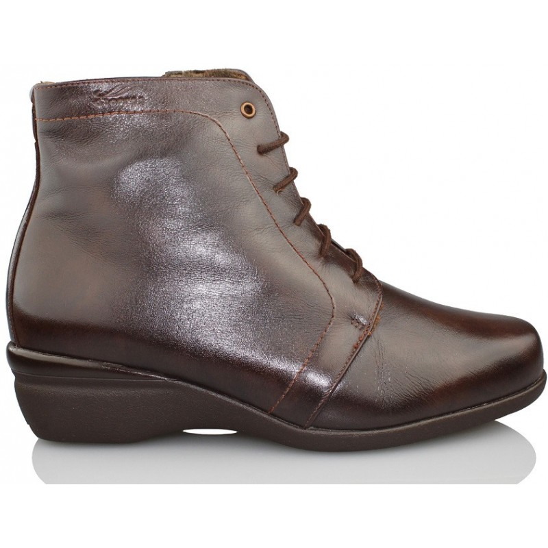 NICHT VERWENDEN - DTORRES OTTAWA B4 LACES W ANKLE BOOTS  MARRON