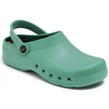 CALZAMEDI Unisex Clogs bequemen anatomischen pvc  VERDE