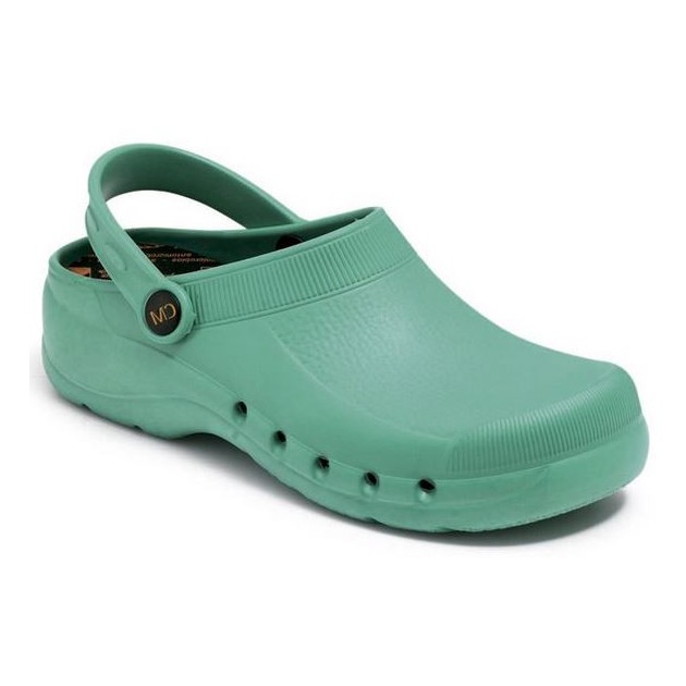 CALZAMEDI Unisex Clogs bequemen anatomischen pvc  VERDE